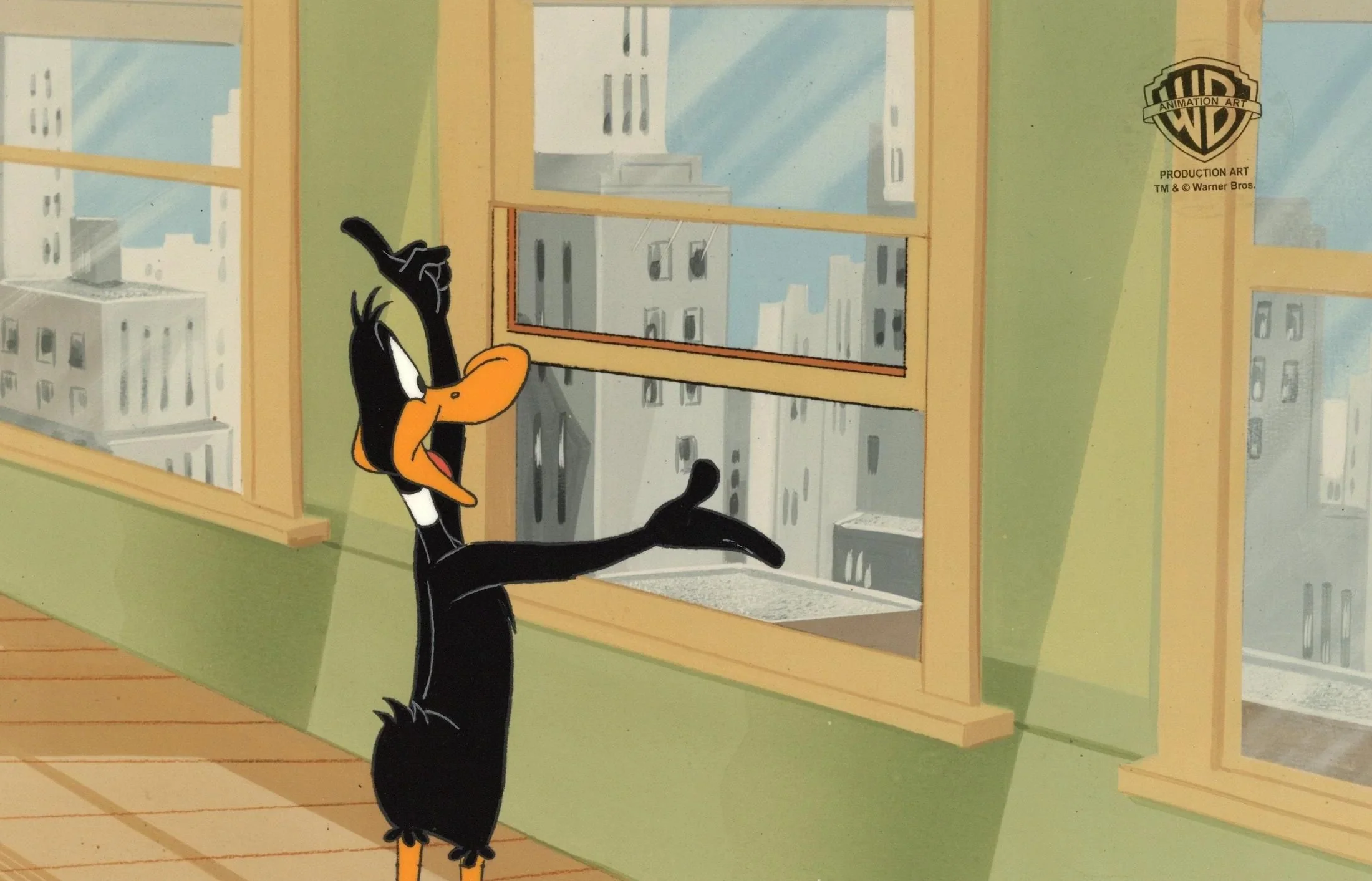 Daffy Duck Original Production Cel IFA9977