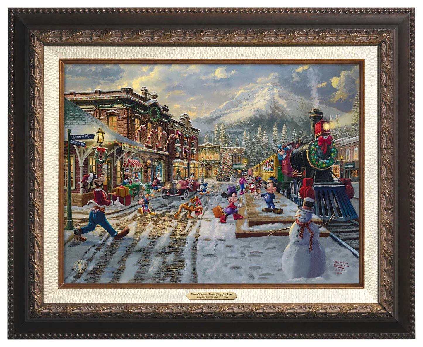 Mickey and Minnie Candy Cane Express
