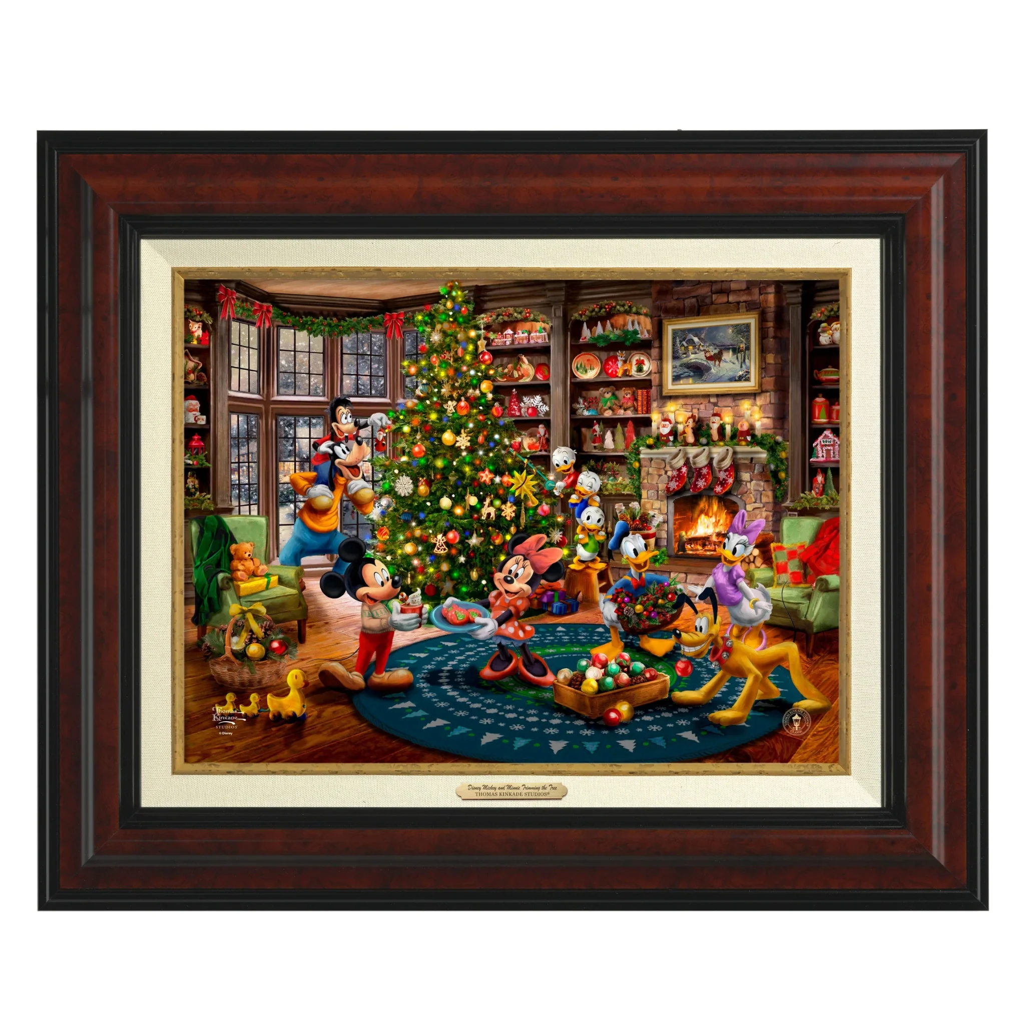 Mickey and Minnie Trimming the Tree - Image 4