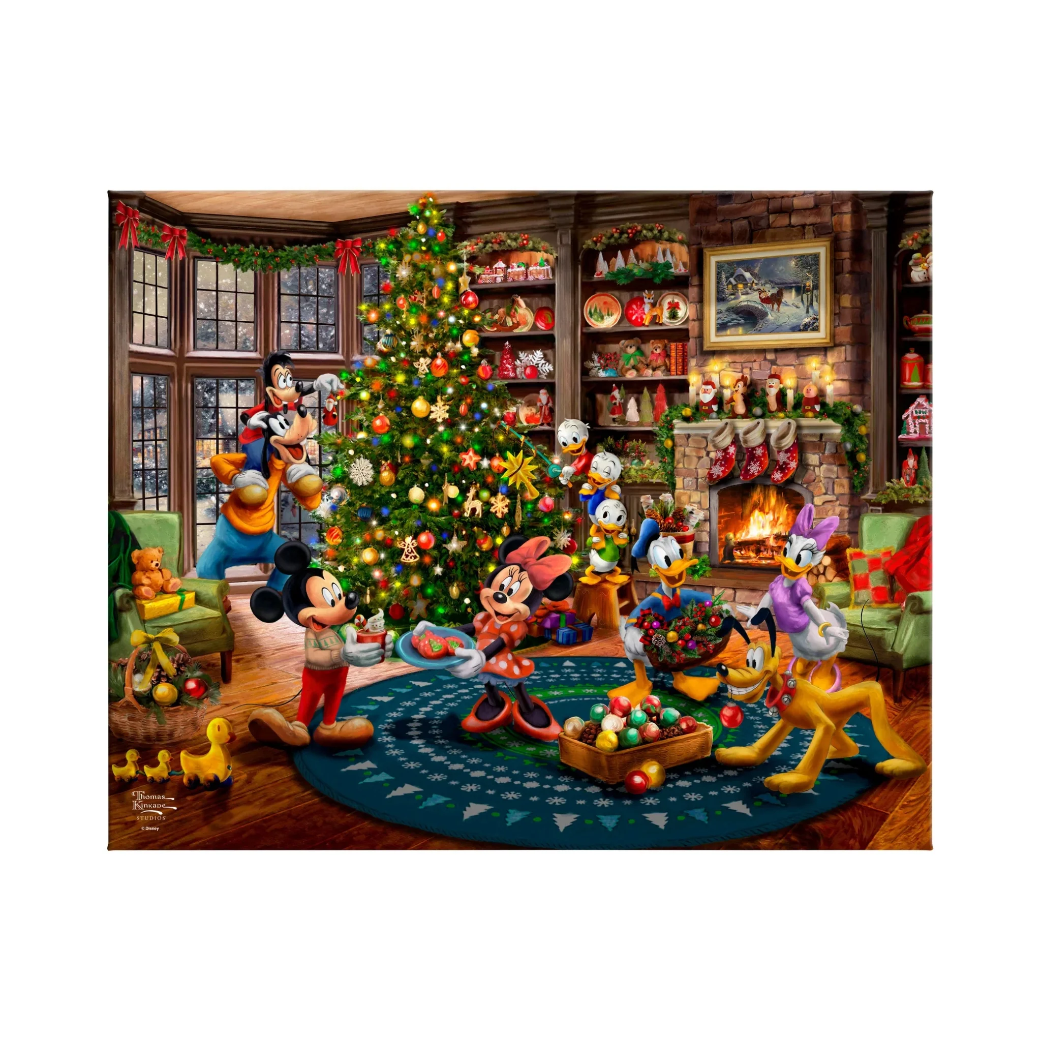 Mickey and Minnie Trimming the Tree - Image 2