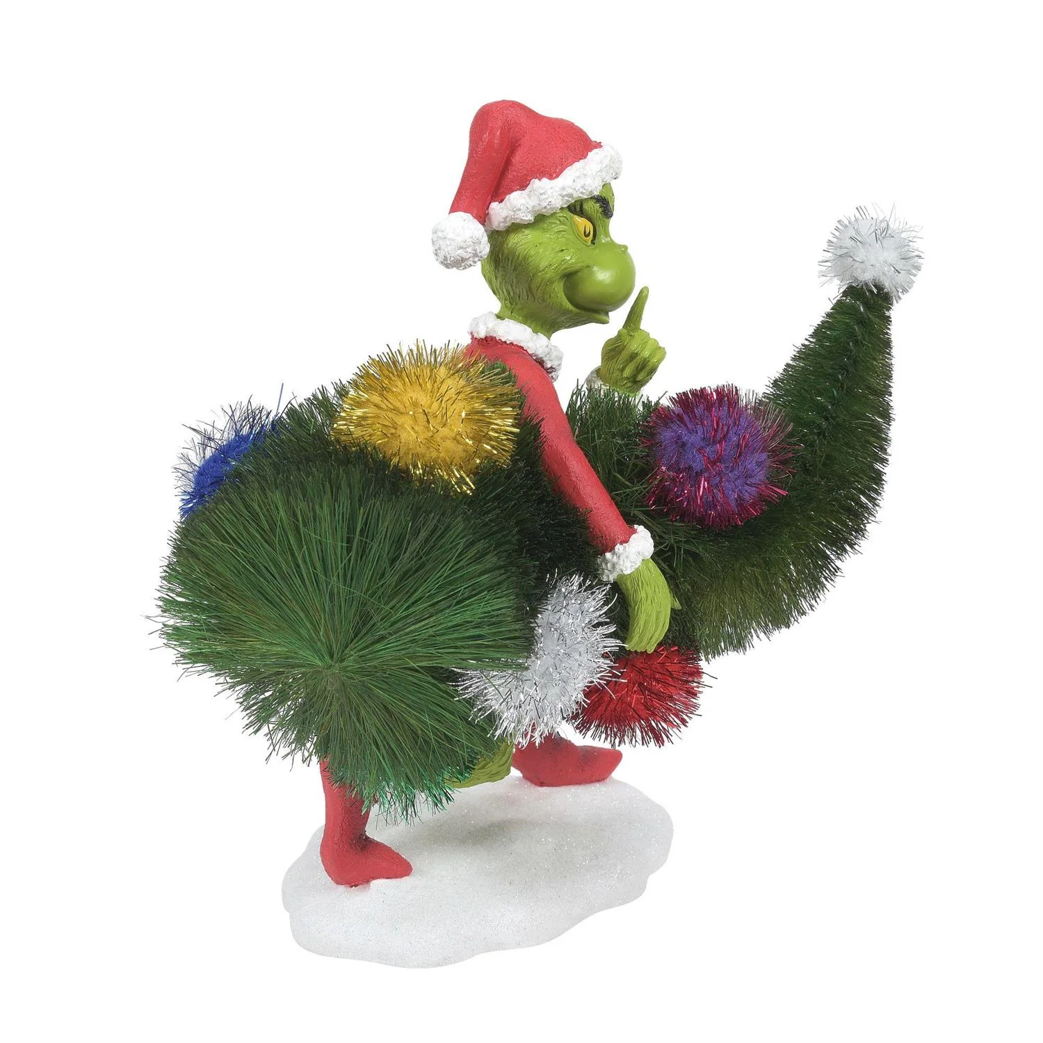 Grinch Stealing Tree Figurine - Image 2