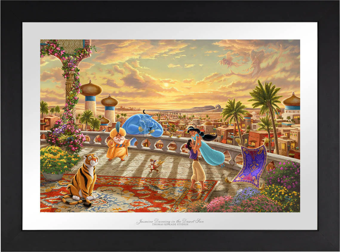 Disney - Jasmine Dancing in the Desert Sunset - Image 4