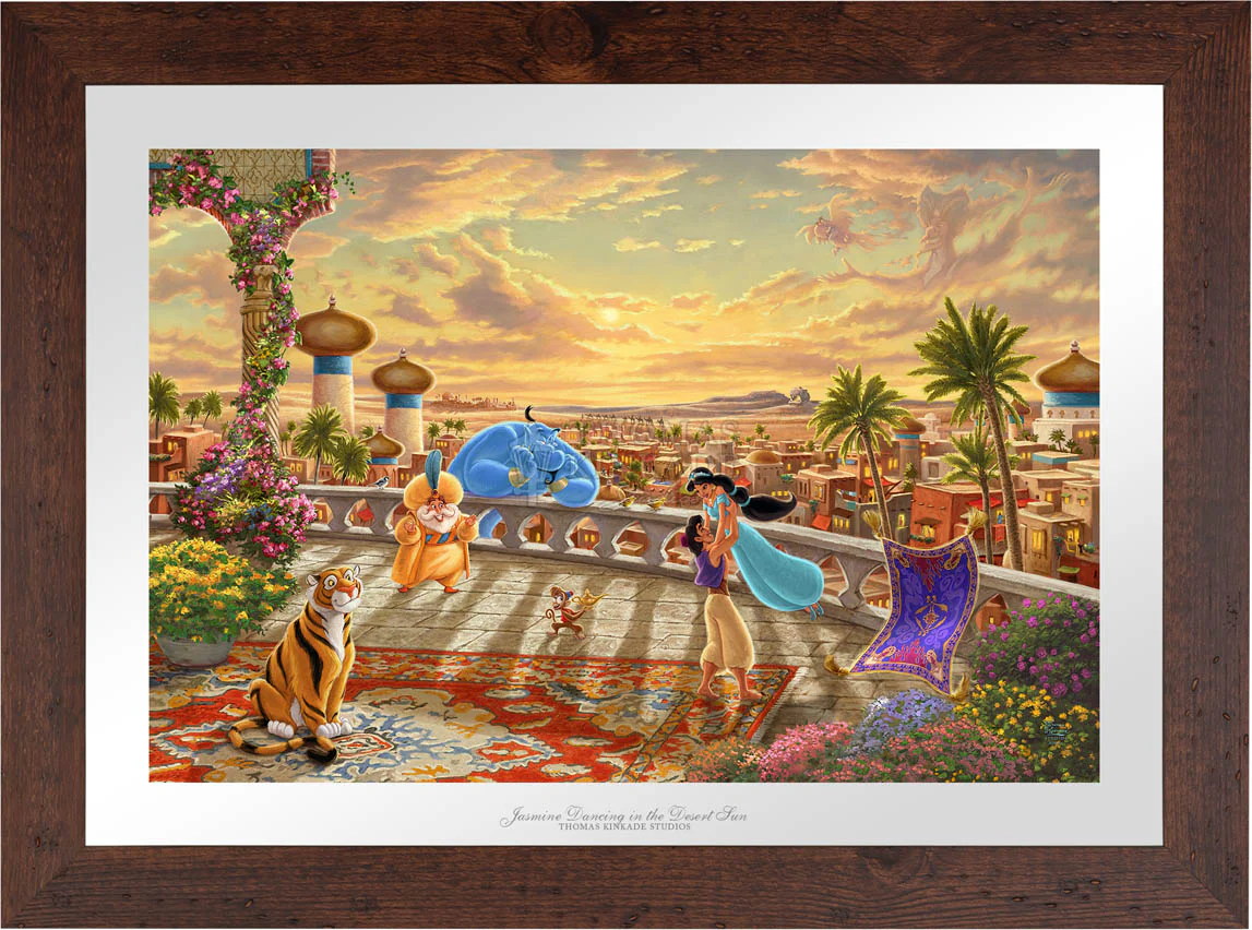 Disney - Jasmine Dancing in the Desert Sunset - Image 6