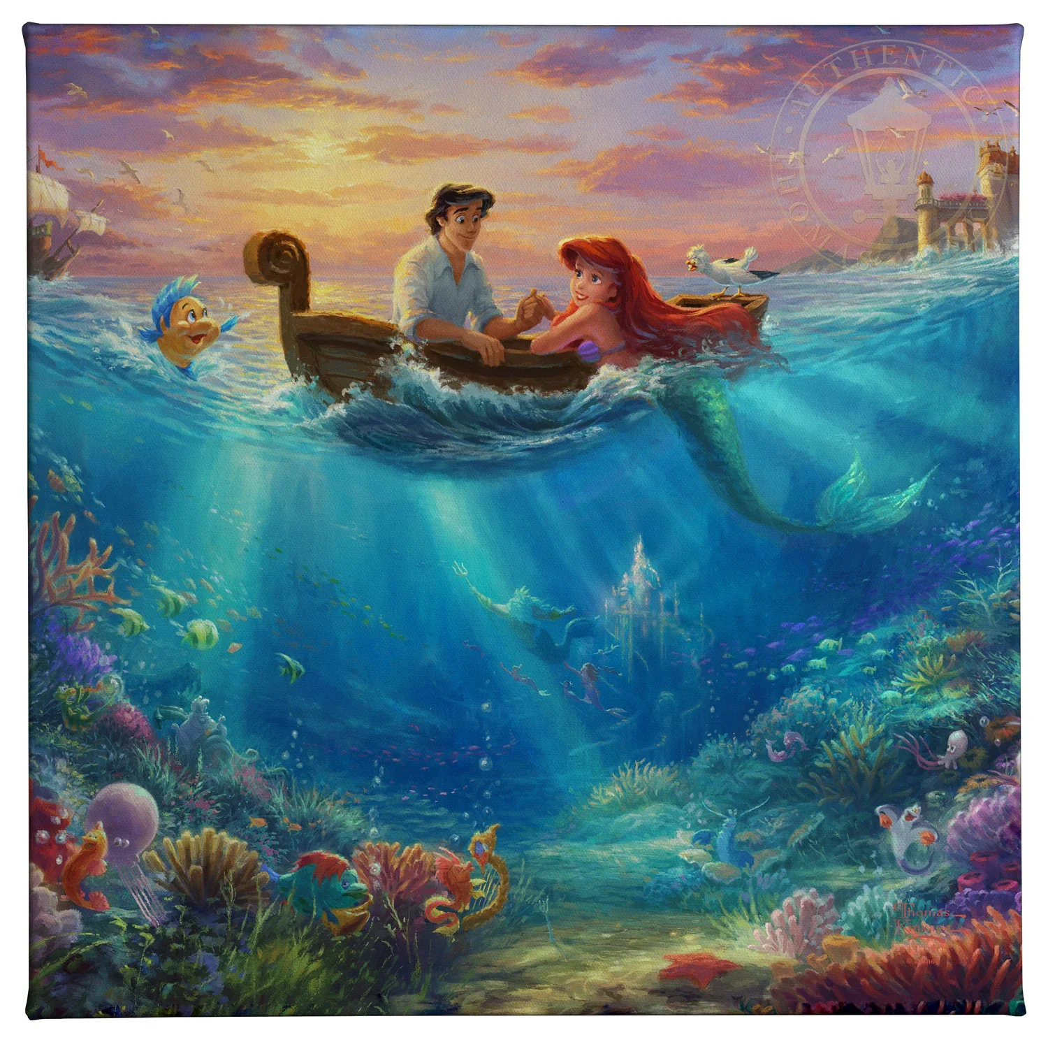 Disney - Little Mermaid Falling in Love - Image 2