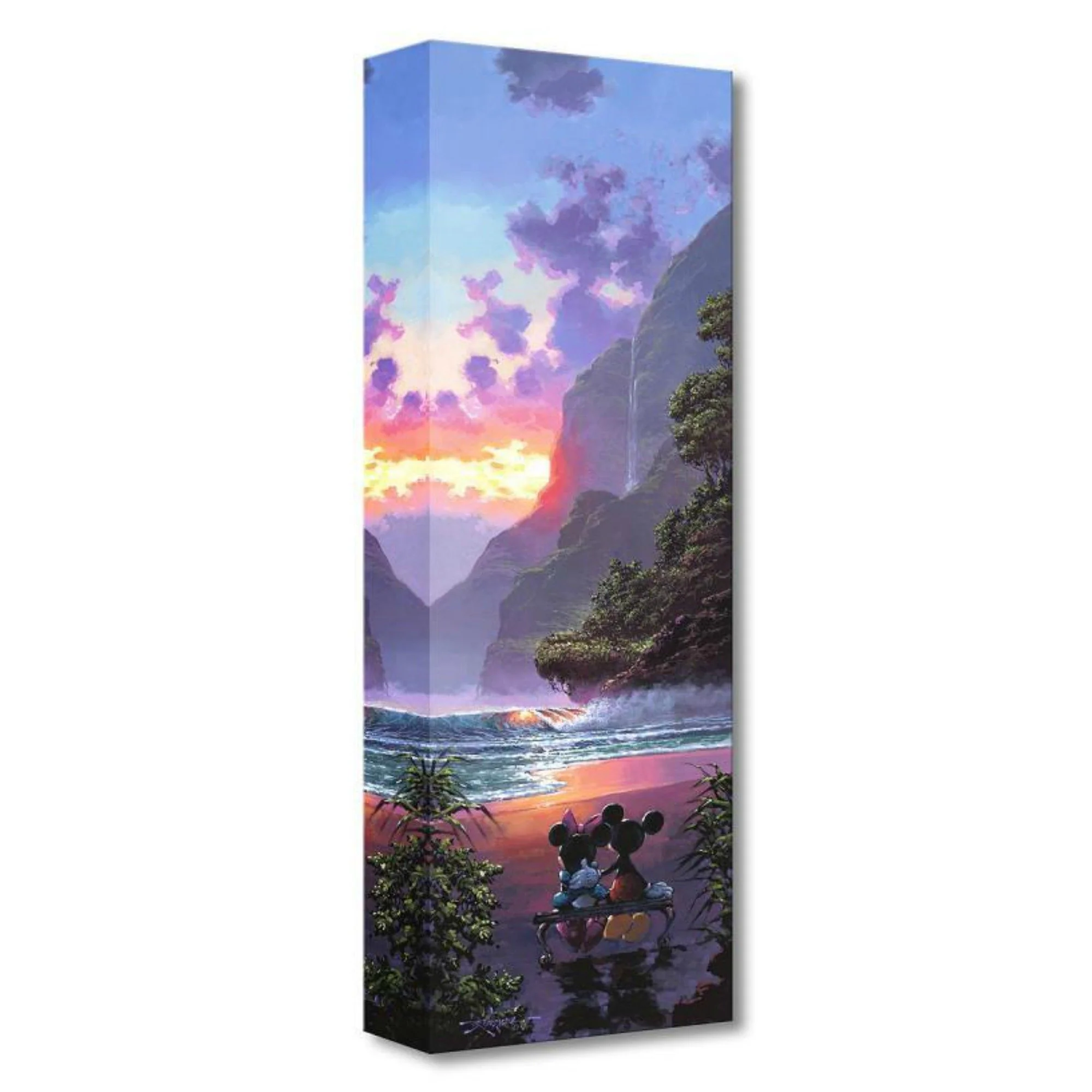 Majestic Island - Disney Treasures on Canvas
