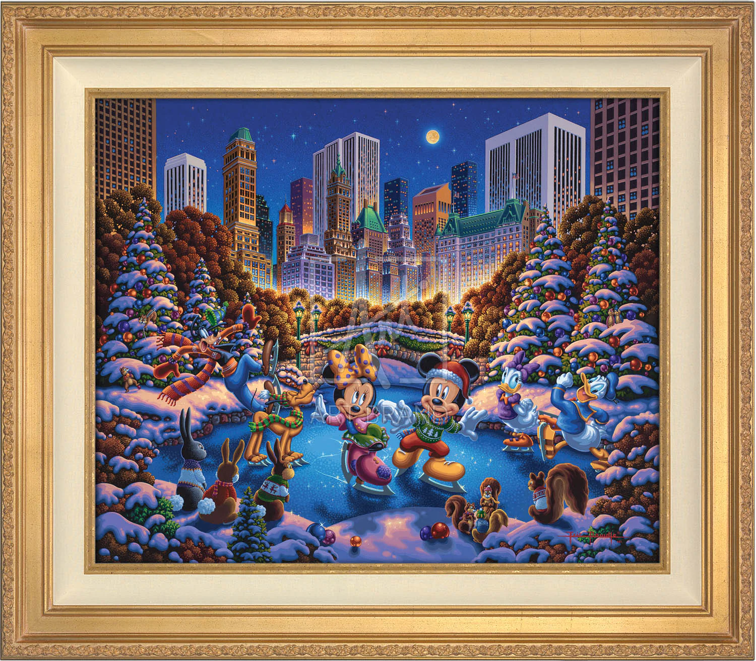 Mickey and Friends Skating in Central Park - Image 2