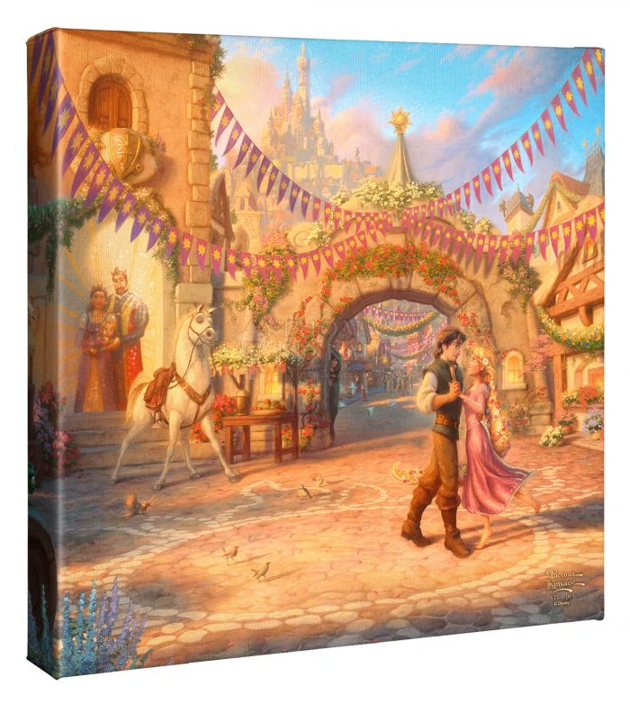 Disney - Rapunzel Dancing in the Courtyard