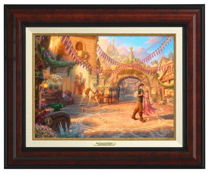Rapunzel Dancing in the Sunlit Courtyard - Image 4