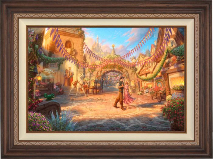 Disney - Rapunzel Dancing in the Sunlit Courtyard - Image 5
