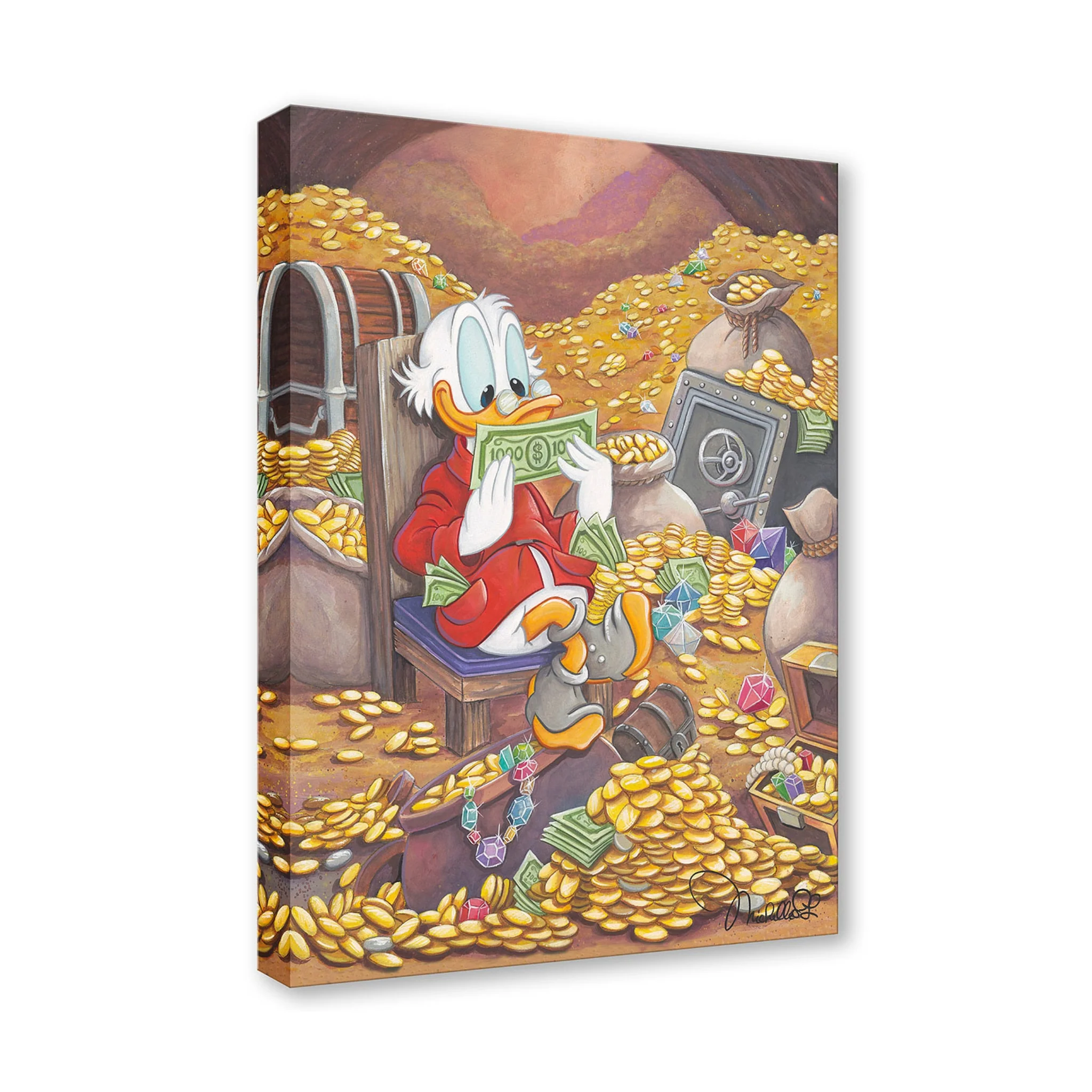 Scrooge's Happy Place
