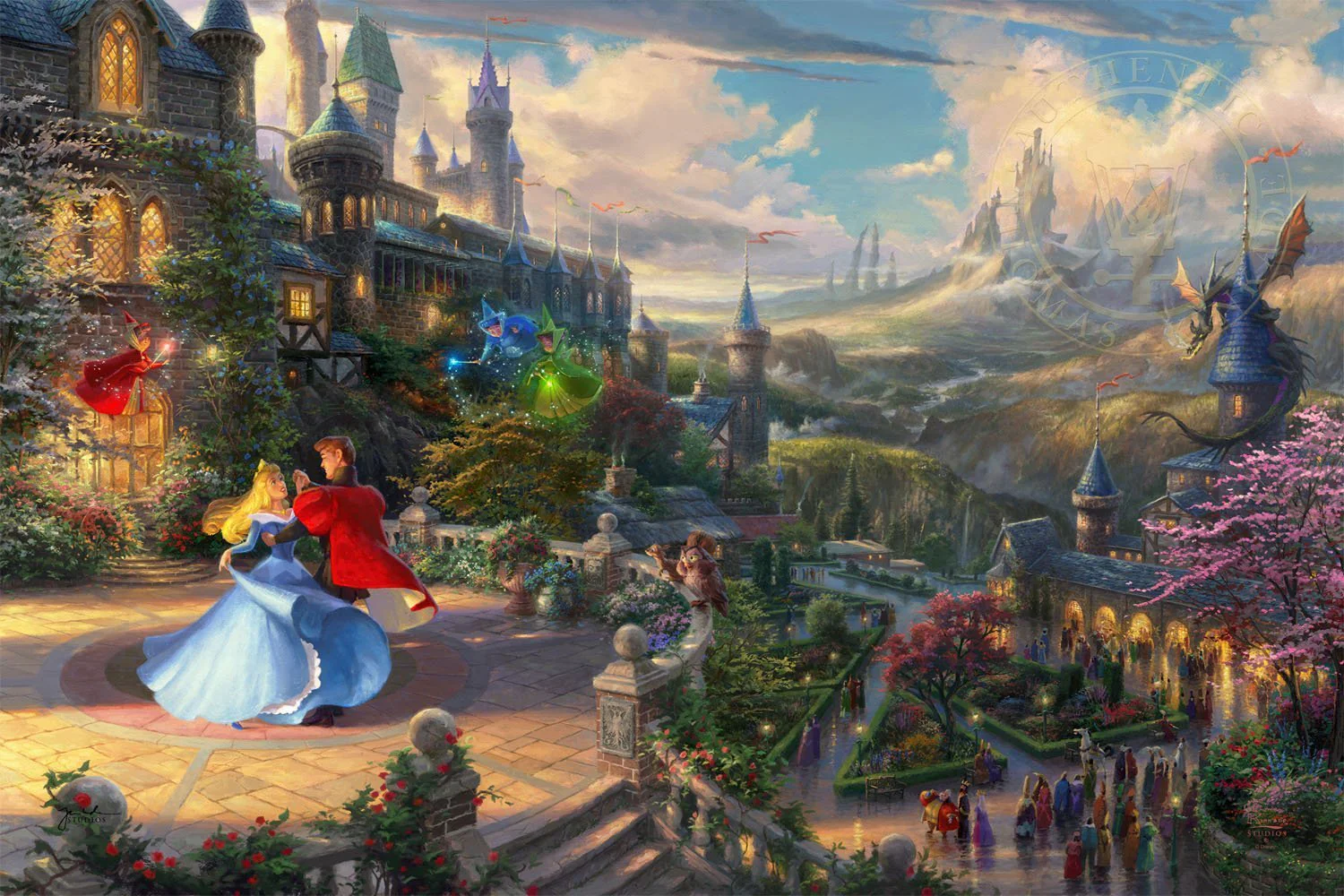 Disney - Sleeping Beauty Dancing in the Enchanted Light - Image 5