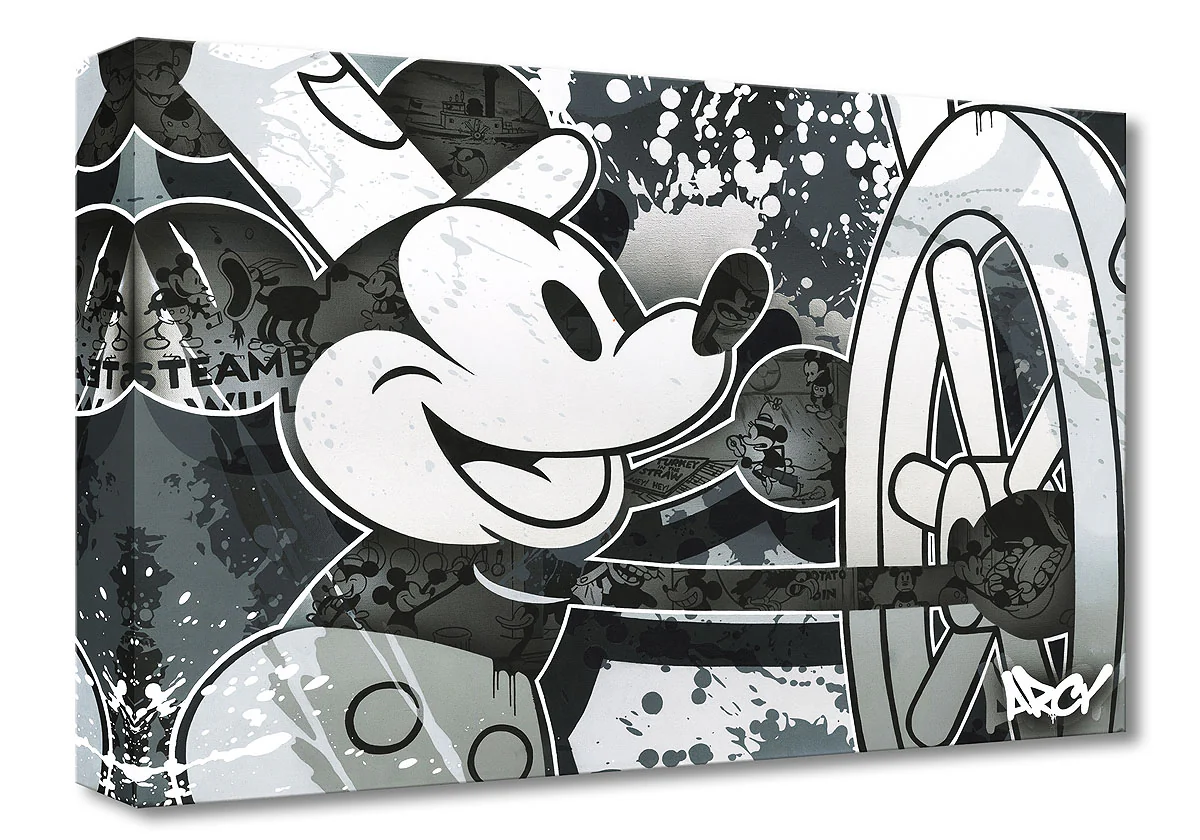 Steamboat Willie - Disney Treasures on Canvas
