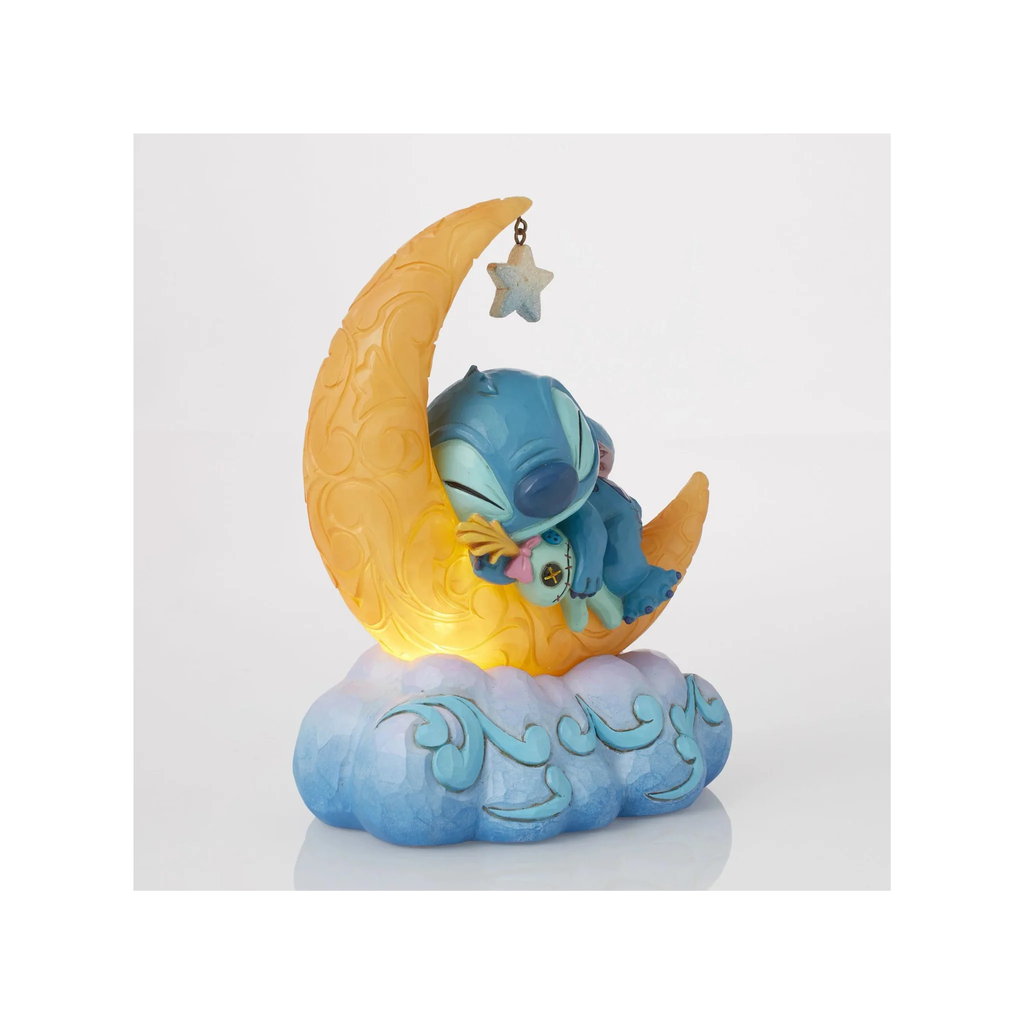 Stitch and Scrump on LED Moon - Image 3