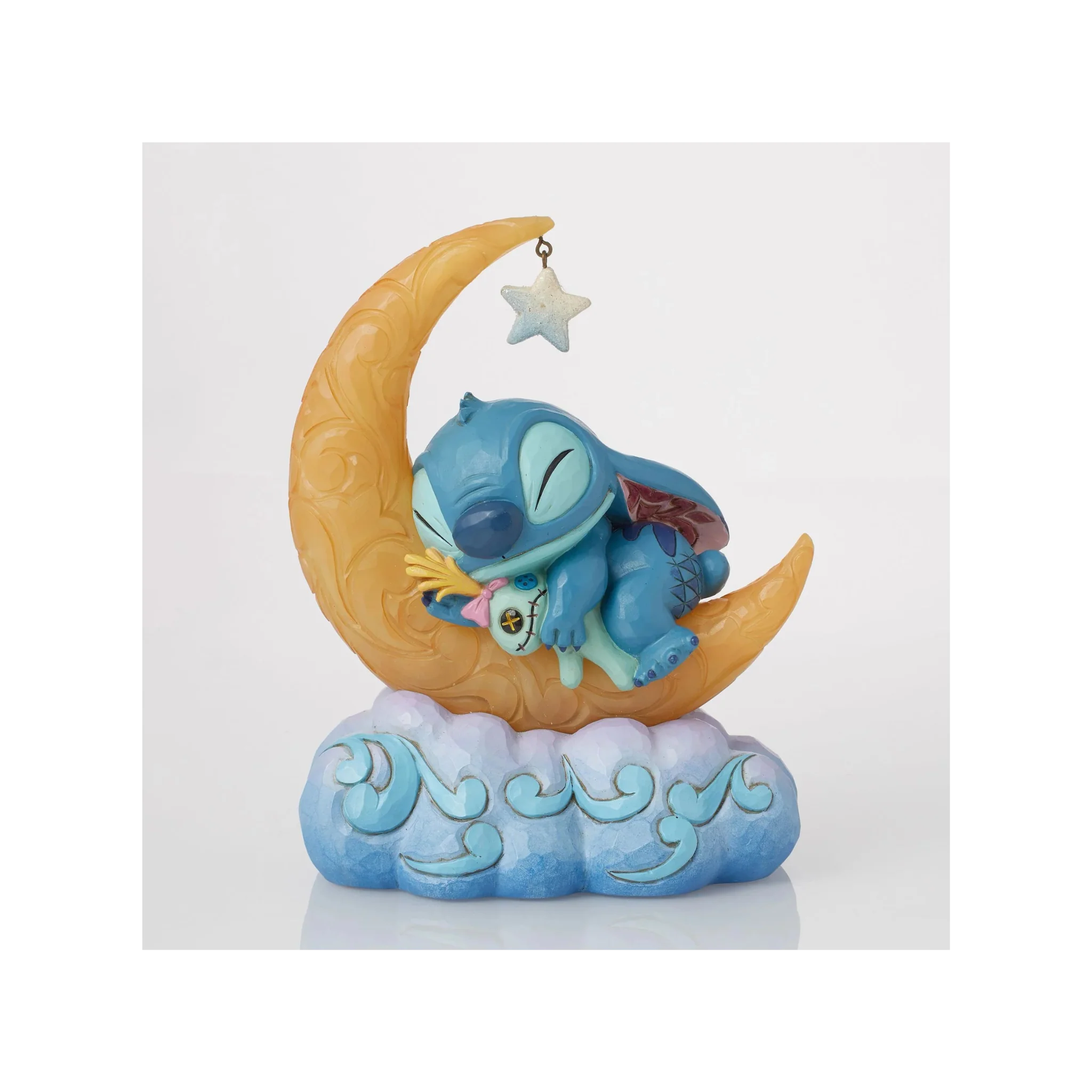 Stitch and Scrump on LED Moon - Image 5